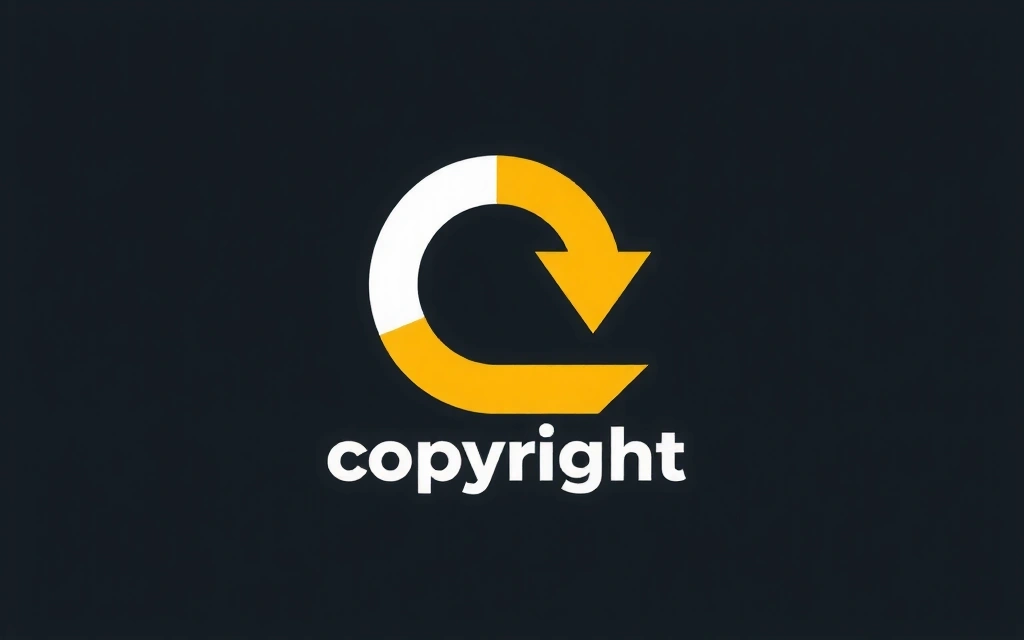 Urheberrecht-Symbol und Markenlogo
